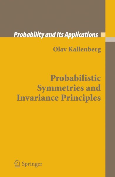 Buchcover: Probabilistic Symmetries and Invariance Principles