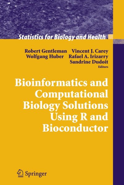 Buchcover: Bioinformatics and Computational Biology Solutions Using R and Bioconductor