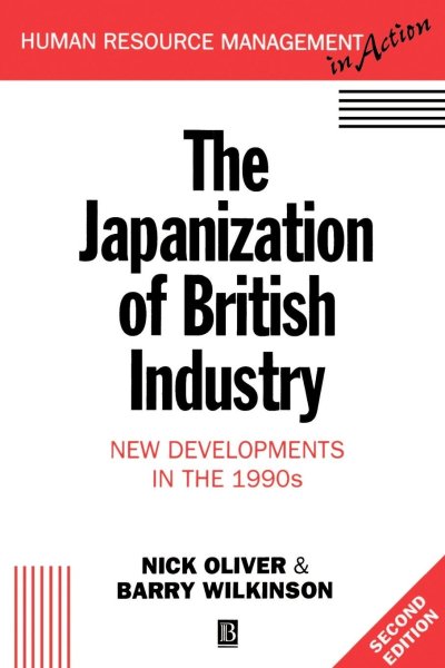 Buchcover: The Japanization of British Industry