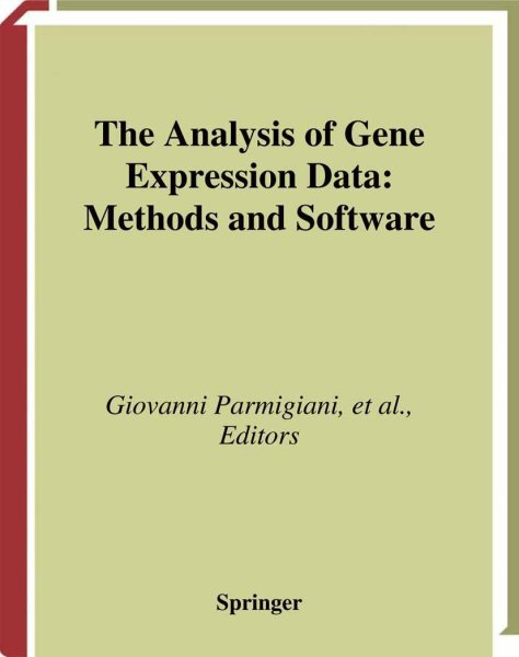 Buchcover: The Analysis of Gene Expression Data