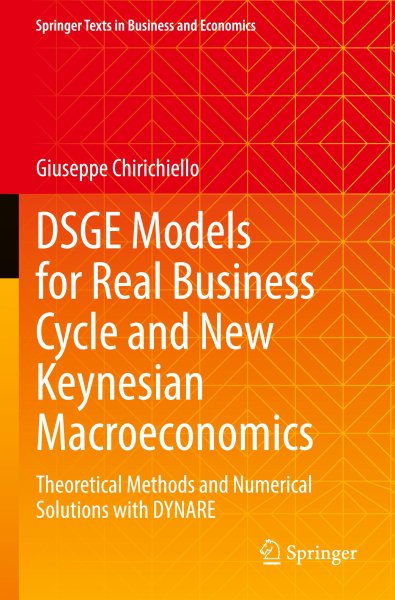 Buchcover: DSGE Models for Real Business Cycle and New Keynesian Macroeconomics