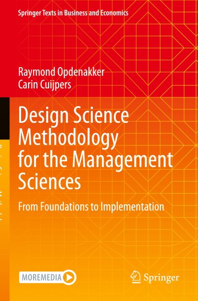 Buchcover: Design Science Methodology for the Management Sciences