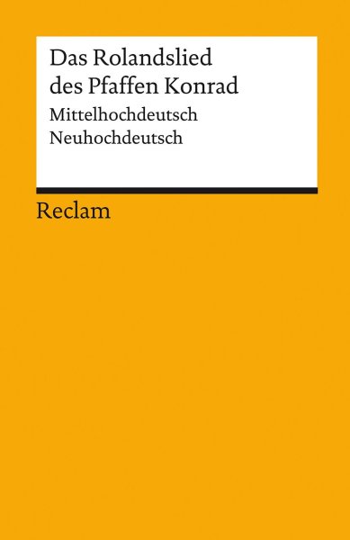 Buchcover: Das Rolandslied des Pfaffen Konrad