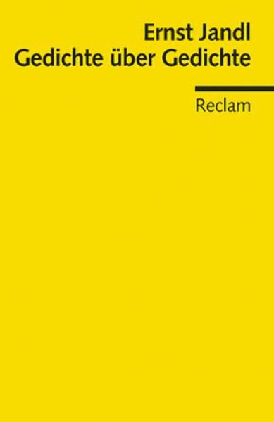 Buchcover: Gedichte über Gedichte