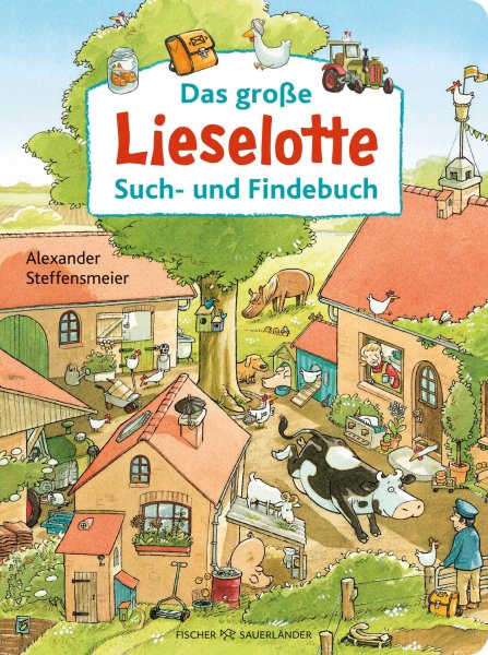 Buchcover: Das große Lieselotte Such- und Findebuch
