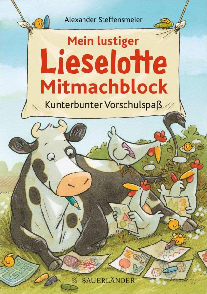Buchcover: Mein lustiger Lieselotte Mitmachblock
