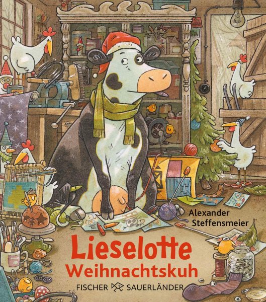 Buchcover: Lieselotte Weihnachtskuh Mini Buchcover: Lieselotte Weihnachtskuh Mini