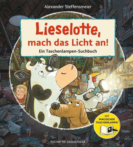 Buchcover: Lieselotte, mach das Licht an!