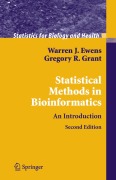Buchcover: Statistical Methods in Bioinformatics