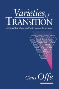 Buchcover: The Varieties of Transition