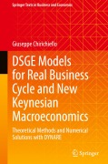 Buchcover: DSGE Models for Real Business Cycle and New Keynesian Macroeconomics