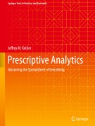 Buchcover: Prescriptive Analytics
