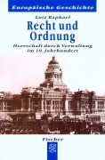 Buchcover: Recht und Ordnung