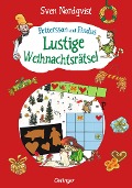Buchcover: Pettersson und Findus. Lustige Weihnachtsrätsel