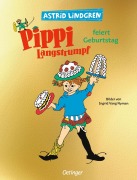 Buchcover: Pippi Langstrumpf feiert Geburtstag