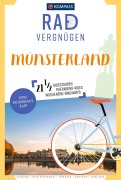 Buchcover: KOMPASS Radvergnügen Münsterland