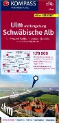Buchcover: KOMPASS Fahrradkarte 3346 Ulm und Umgebung, Schwäbische Alb 1:70.000