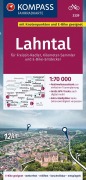 Buchcover: KOMPASS Fahrradkarte 3339 Lahntal 1:70.000