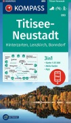 Buchcover: KOMPASS Wanderkarte 893 Titisee-Neustadt 1:25.000