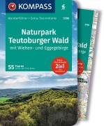 Buchcover: KOMPASS Wanderführer Naturpark Teutoburger Wald mit Wiehen- und Eggegebirge, 55 Touren mit Extra-Tourenkarte