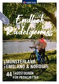 Buchcover: KOMPASS Endlich Radelgenuss - zwischen Münsterland, Emsland und Nordsee