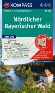 KOMPASS Wanderkarte 195 Nrdlicher Bayerischer Wald 1:50.000