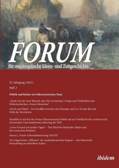 Forum fr osteuropische Ideen- und Zeitgeschichte